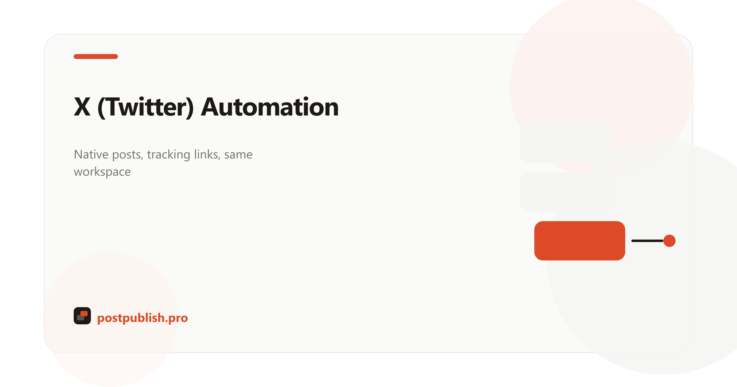 X (Twitter) automation scheduling in PostPublish