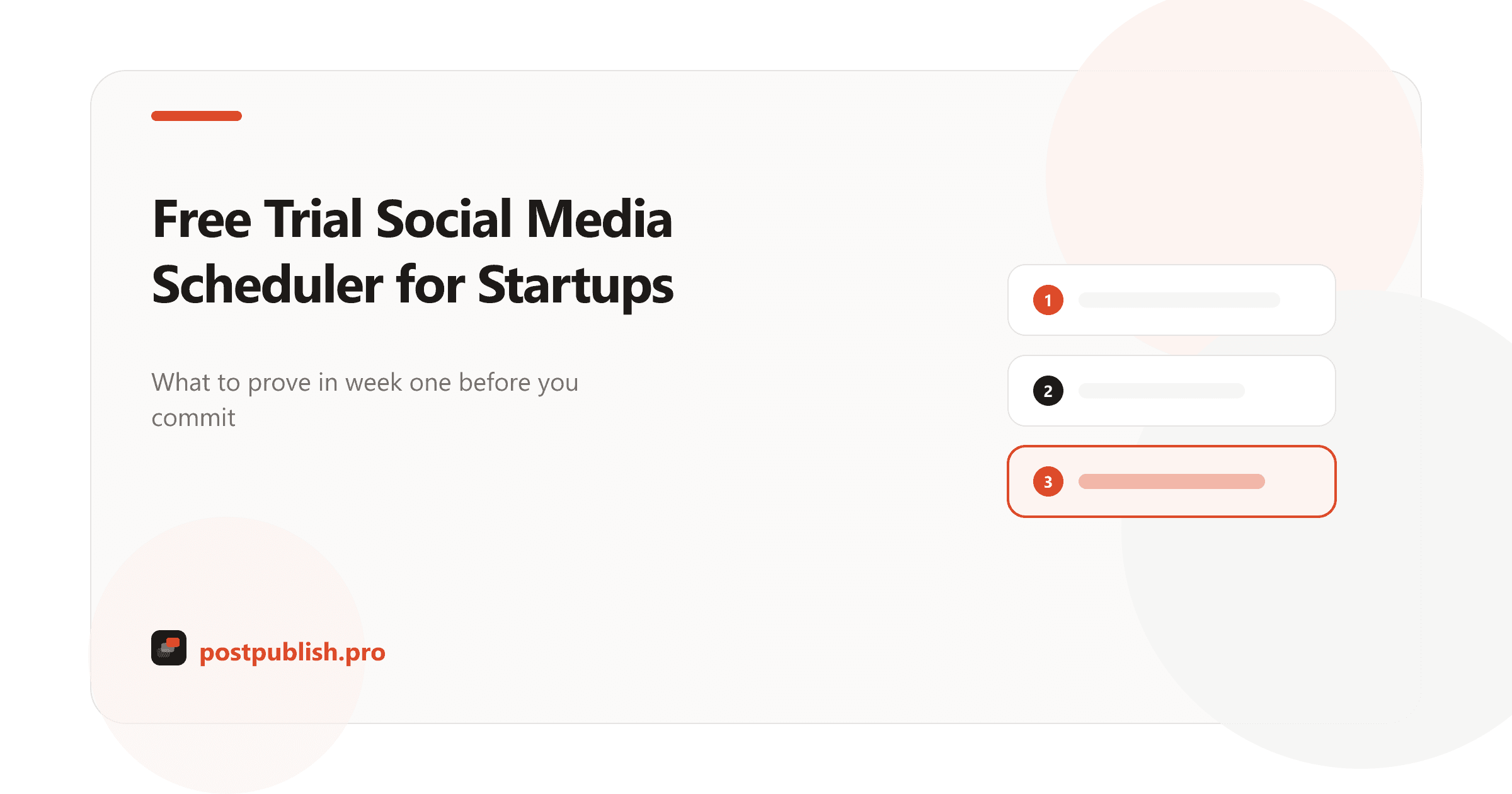 Startup team evaluating a free trial social media scheduler